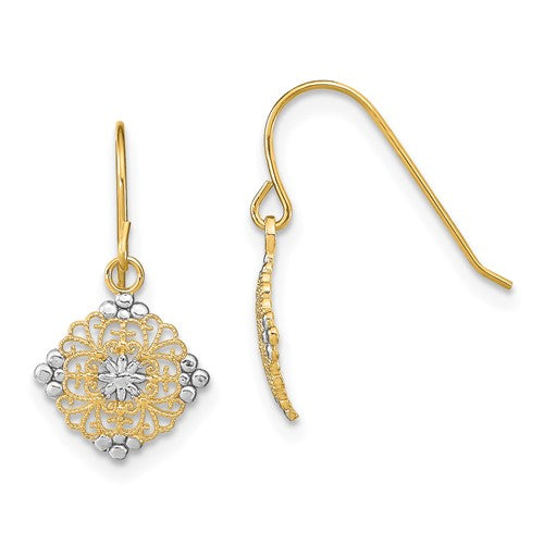 14k-w-rhodium-d-c-center-mini-filigree-medallion-earrings-SolomonJeweler-Wichita-KS-CustomJewelry
