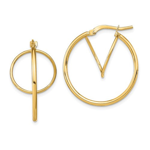 14k-twisted-circle-inside-hoop-earrings-SolomonJeweler-Wichita-KS-CustomJewelry