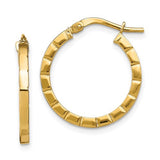 14k-small-striped-edge-hoop-earrings-SolomonJeweler-Wichita-KS-CustomJewelry