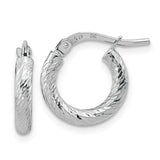 14k-white-gold-polished-diamond-cut-2-4mm-hoop-earrings-SolomonJeweler-Wichita-KS-CustomJewelry