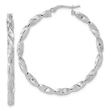 14k-white-gold-polished-and-textured-twisted-hoop-earrings-SolomonJeweler-Wichita-KS-CustomJewelry