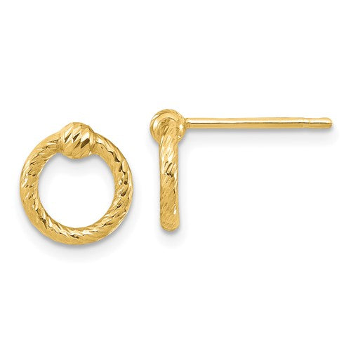 14k-polished-d-c-twisted-circle-post-earrings-SolomonJeweler-Wichita-KS-CustomJewelry