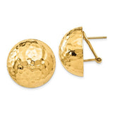 14k-hammered-omega-back-post-earrings-SolomonJeweler-Wichita-KS-CustomJewelry