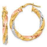 14k-with-rose-white-rhodium-polished-twisted-hoop-earrings-SolomonJeweler-Wichita-KS-CustomJewelry