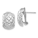 14k-white-gold-polished-quilted-omega-back-post-earrings-SolomonJeweler-Wichita-KS-CustomJewelry