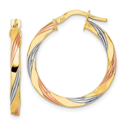 14k-w-rose-white-rhodium-polished-twisted-hoop-earrings-SolomonJeweler-Wichita-KS-CustomJewelry