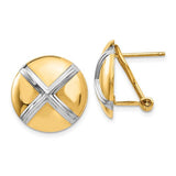 14k-polished-rhodium-x-omega-back-post-earrings-SolomonJeweler-Wichita-KS-CustomJewelry