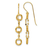 14k-three-circle-dangle-earrings-SolomonJeweler-Wichita-KS-CustomJewelry