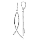 14k-white-gold-polished-diamond-cut-fancy-dangle-leverback-earrings-SolomonJeweler-Wichita-KS-CustomJewelry