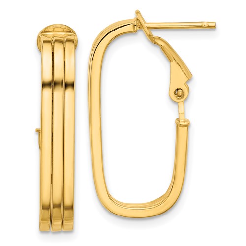 14k-polished-oval-omega-back-hoop-earrings-SolomonJeweler-Wichita-KS-CustomJewelry