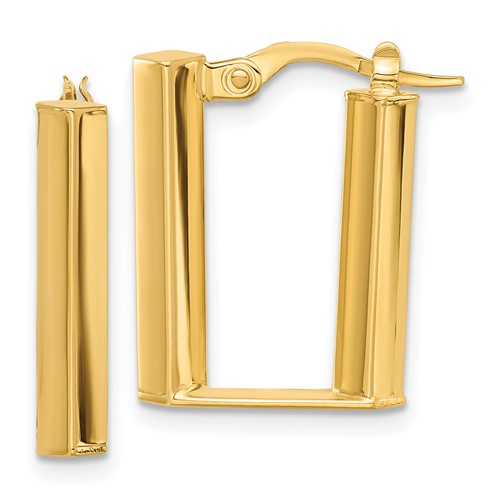 14k-polished-u-shape-hoop-earrings-SolomonJeweler-Wichita-KS-CustomJewelry