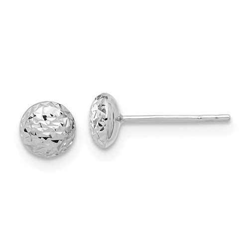 14k-white-gold-polished-and-diamond-cut-5-5mm-button-post-earrings-SolomonJeweler-Wichita-KS-CustomJewelry