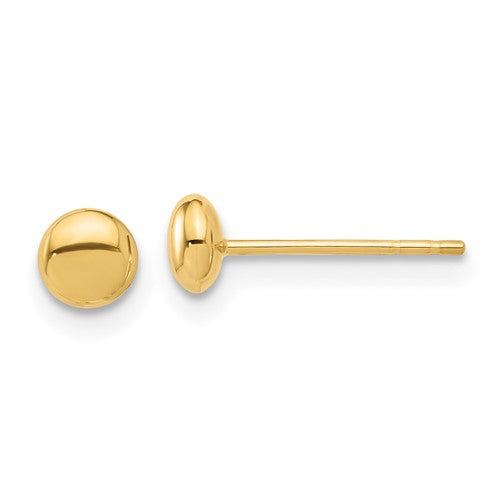 14k-polished-4-5mm-button-post-earrings-SolomonJeweler-Wichita-KS-CustomJewelry