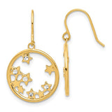 14k-and-white-rhodium-d-c-stars-in-circle-dangle-earrings-SolomonJeweler-Wichita-KS-CustomJewelry