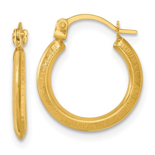 14k-polished-and-textured-1-75mm-hoop-earrings-SolomonJeweler-Wichita-KS-CustomJewelry