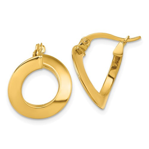 14k-polished-twisted-earrings-SolomonJeweler-Wichita-KS-CustomJewelry