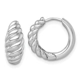 14k-white-gold-polished-twisted-tapered-hinged-hoop-earrings-SolomonJeweler-Wichita-KS-CustomJewelry