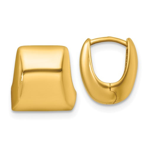 14k-polished-puffed-square-hoop-earrings-SolomonJeweler-Wichita-KS-CustomJewelry