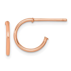 14k-rose-gold-1-2-x-12mm-polished-post-hoop-earrings-SolomonJeweler-Wichita-KS-CustomJewelry