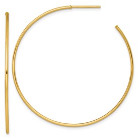 14k-1-2-x-50mm-polished-post-hoop-earrings-SolomonJeweler-Wichita-KS-CustomJewelry