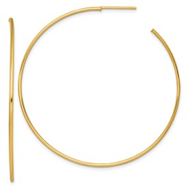 14k-1-2-x-55mm-polished-post-hoop-earrings-SolomonJeweler-Wichita-KS-CustomJewelry