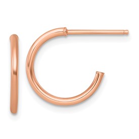 14k-rose-gold-1-5-x-14mm-polished-post-hoop-earrings-SolomonJeweler-Wichita-KS-CustomJewelry