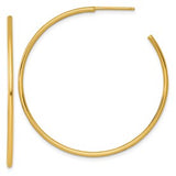 14k-1-5-x-45mm-polished-post-hoop-earrings-SolomonJeweler-Wichita-KS-CustomJewelry