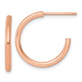 14k-rose-gold-2-0-x-20mm-polished-post-hoop-earrings-SolomonJeweler-Wichita-KS-CustomJewelry