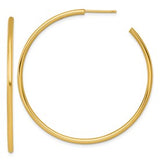 14k-2-0-x-50mm-polished-post-hoop-earrings-SolomonJeweler-Wichita-KS-CustomJewelry