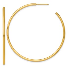 14k-2-0-x-55mm-polished-post-hoop-earrings-SolomonJeweler-Wichita-KS-CustomJewelry