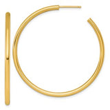 14k-2-5-x-50mm-polished-post-hoop-earrings-SolomonJeweler-Wichita-KS-CustomJewelry