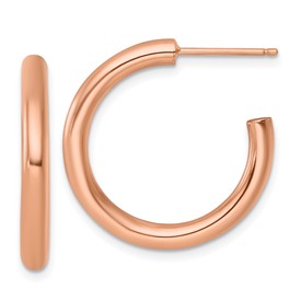 14k-rose-gold-3-0-x-25mm-polished-post-hoop-earrings-SolomonJeweler-Wichita-KS-CustomJewelry