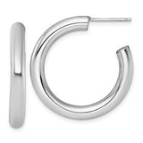 14k-white-gold-4-0-x-30mm-polished-post-hoop-earrings-SolomonJeweler-Wichita-KS-CustomJewelry