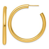 14k-4-0-x-45mm-polished-post-hoop-earrings-SolomonJeweler-Wichita-KS-CustomJewelry