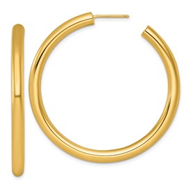 14k-4-0-x-50mm-polished-post-hoop-earrings-SolomonJeweler-Wichita-KS-CustomJewelry