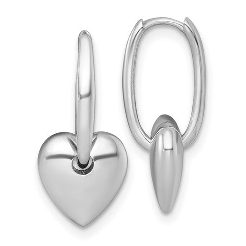 14k-white-gold-polished-dangle-heart-hinged-hoop-earrings-SolomonJeweler-Wichita-KS-CustomJewelry