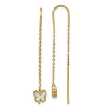 14k-polished-mother-of-pearl-butterfly-cable-chain-threader-earrings-SolomonJeweler-Wichita-KS-CustomJewelry