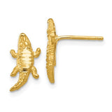 14k-diamond-cut-alligator-earrings-SolomonJeweler-Wichita-KS-CustomJewelry