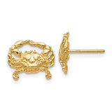 14k-crab-post-earrings-SolomonJeweler-Wichita-KS-CustomJewelry