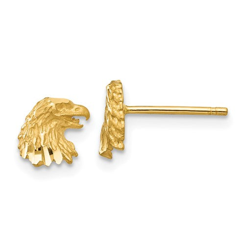 14k-diamond-cut-eagle-earrings-SolomonJeweler-Wichita-KS-CustomJewelry