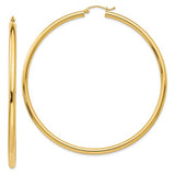 14k-polished-3x70mm-tube-hoop-earrings-SolomonJeweler-Wichita-KS-CustomJewelry