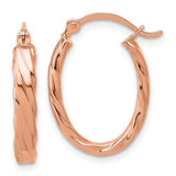 14k-rose-gold-3mm-patterned-oval-hoop-earrings-SolomonJeweler-Wichita-KS-CustomJewelry