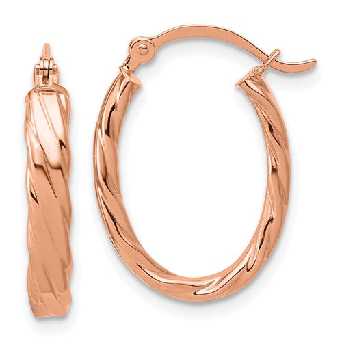 14k-rose-gold-3mm-patterned-oval-hoop-earrings-SolomonJeweler-Wichita-KS-CustomJewelry