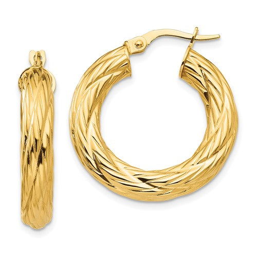 14k-textured-tube-hoop-earrings-SolomonJeweler-Wichita-KS-CustomJewelry