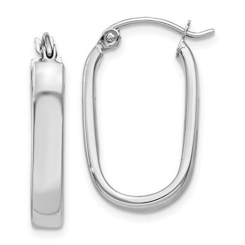 14k-white-gold-polished-oval-tube-hoop-earrings-SolomonJeweler-Wichita-KS-CustomJewelry