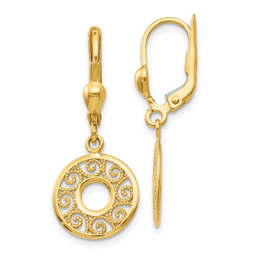 14k-leverback-filigree-earrings-SolomonJeweler-Wichita-KS-CustomJewelry