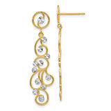 14k-and-rhodium-filigree-dangle-earrings-SolomonJeweler-Wichita-KS-CustomJewelry