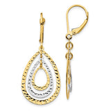 14k-two-tone-diamond-cut-leverback-earrings-SolomonJeweler-Wichita-KS-CustomJewelry