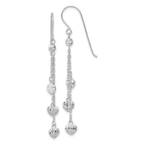 14k-white-gold-d-c-triple-heart-dangle-shepherd-hook-earrings-SolomonJeweler-Wichita-KS-CustomJewelry