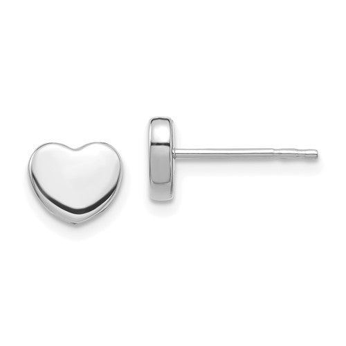 14k-white-gold-polished-heart-post-earrings-SolomonJeweler-Wichita-KS-CustomJewelry
